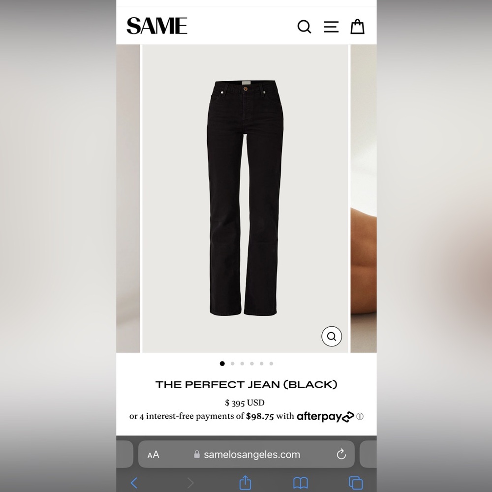 The perfect Jean (black)